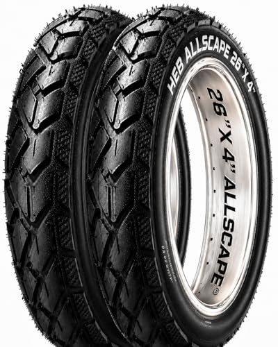HEB ALLSCAPE 20x4.0 26x4.0 24x4.0 20x3 inch E-Bike Fat Tire,...