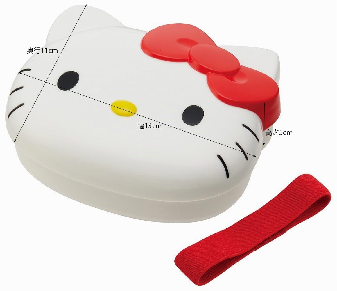 Die cut lunch box Hello Kitty 310ml by Skater (SKATER)