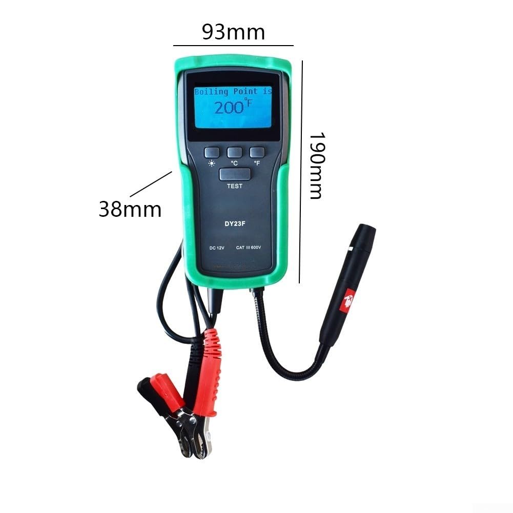 Digitaler Bremsentester mit LCD 12V Reverse Polarity