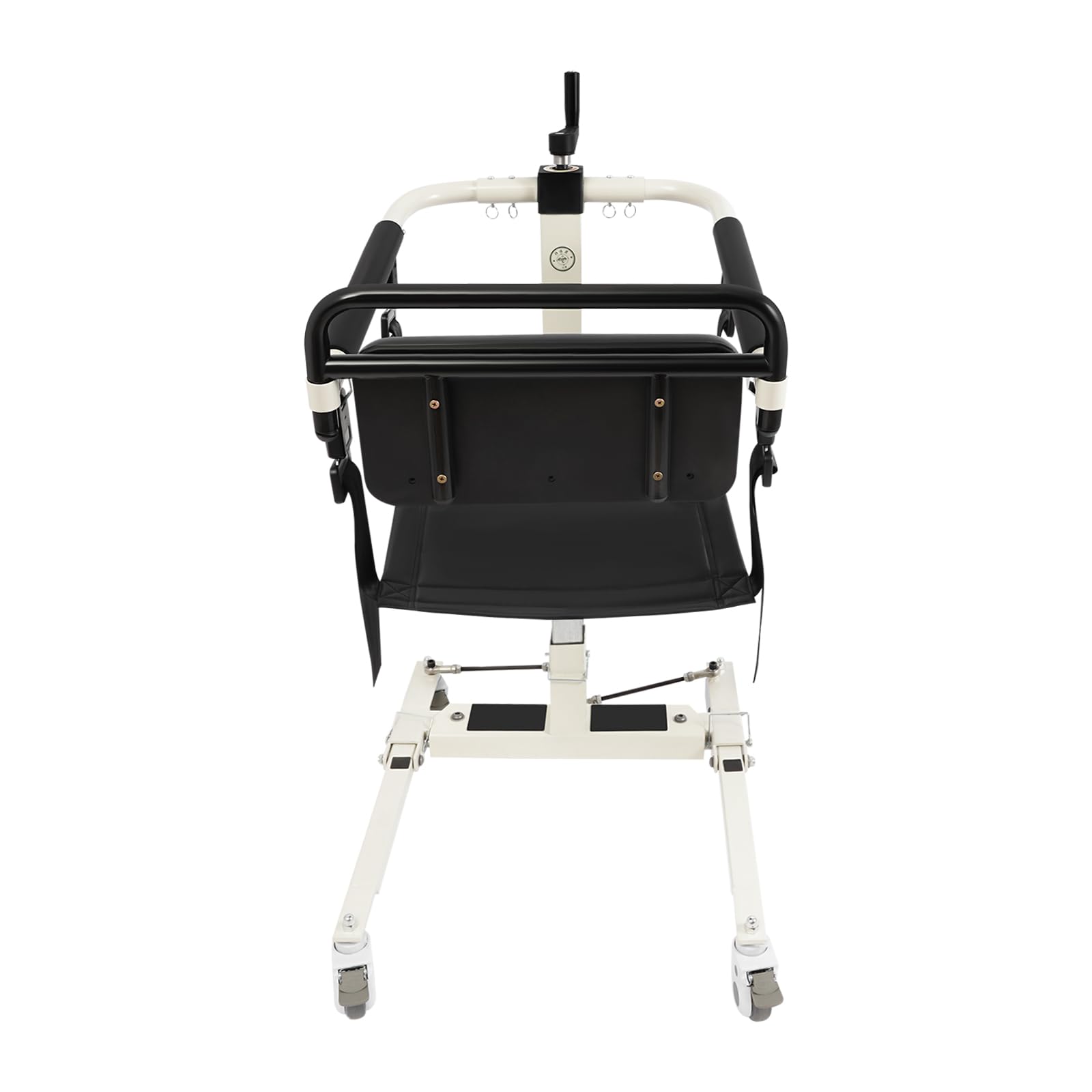Sollevamento paziente, sedia di trasferimento per pazienti, regolabile in altezza, portatile, con schienale, portata 120 kg, per persone con larghezza del corpo inferiore a 18,5 cm