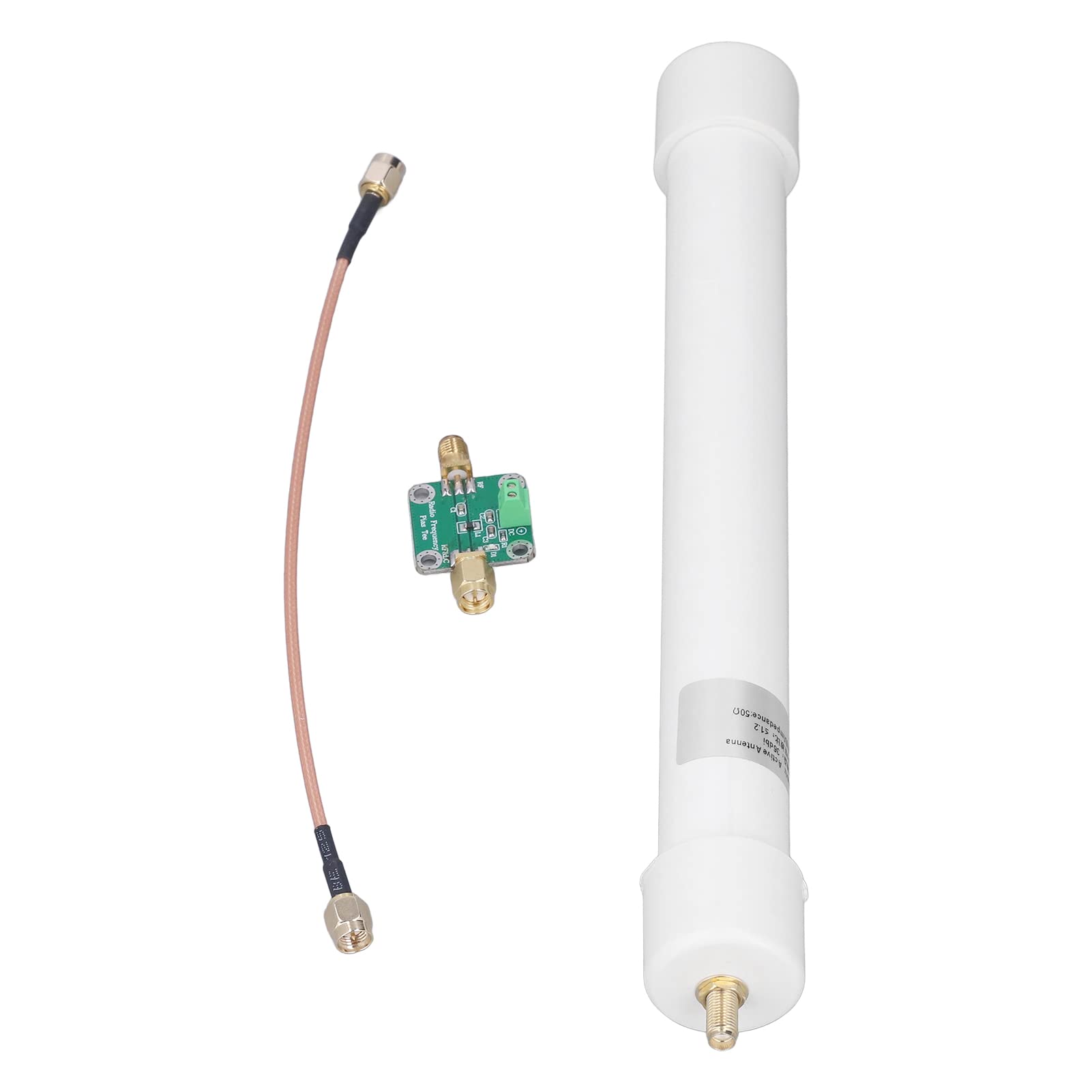 Antena ADS-B 1090MHz 36dBi Alta Ganancia Omnidireccional Impermeable para Aviones Receptor Señal Exterior Aviación Rastreo Vuelos Antena Receptora Amplificador Exterior