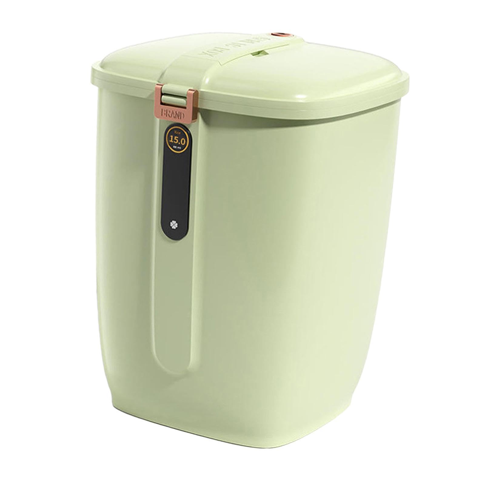 TWISAXC Grain Storage Bin Leakproof Rice Container Food Dispenser Durable Large Capacity And Easy To Clean Kitchen Storage Box Is Sturdy. Lid Of Flour Food Container Adopts Snap