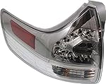 Evan-Fischer Tail Light Assembly Compatible with 2011-2018 Toyota Sienna Outer SE Model Driver Side