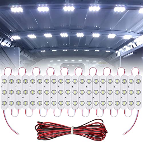 Linkhood 60 LED Van Interior Light, White Car LED Ceiling Lights Kit, Super Bright Lighting Dome