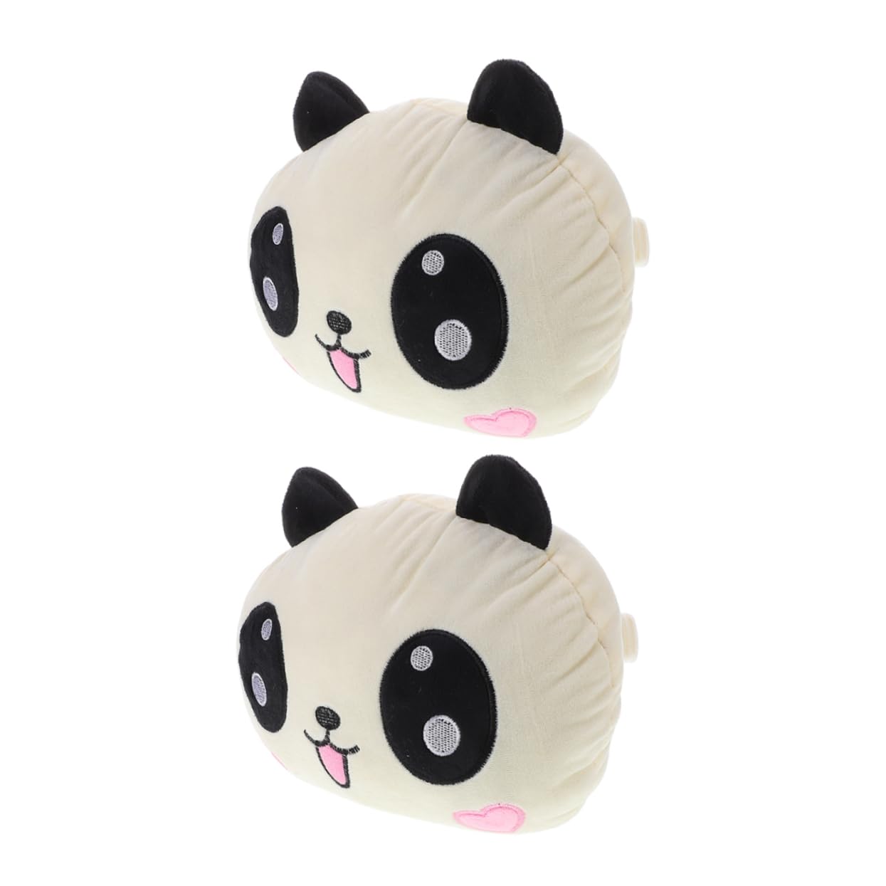 Coussin de voyage contre maux de cou panda peluche LABRIMP appuie-tête voiture ergonomique