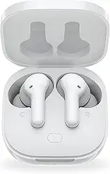 Qcy Fone De Ouvido Sem Fio T13 TWS Bluetooth 5.1 Com 4 Microfones Controle De Toque IPX5 À Prova d'Água 40 Horas De Tempo De Reprodução, Branco