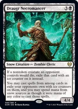 Magic: The Gathering - Draugr Necromancer - Foil - Kaldheim