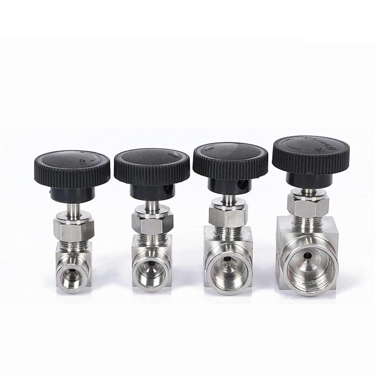 Naaldventiel, 1 stuk, naaldventiel instelbaar, 1/8 inch, 1/4 inch, 3/8