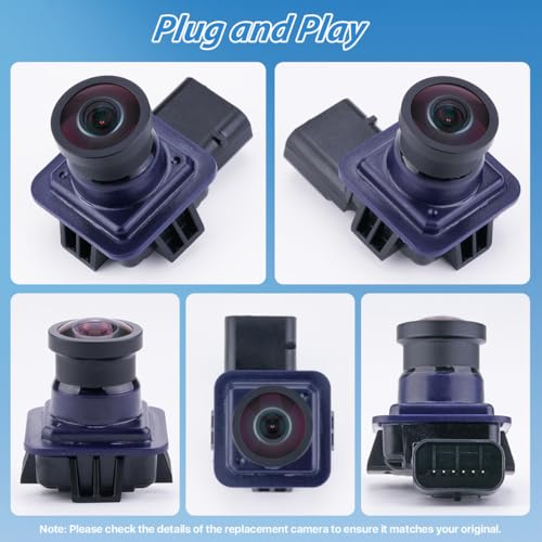 Image of OE Backup Camera Compatible with Ford Explorer 2011 2012 2013 2014 2015 | Rear View Reverse Park Assist Camera | Replaces BB5Z-19G490-A, EB5Z-19G490-A, DB5Z-19G490-A, EB5T-19G490-A