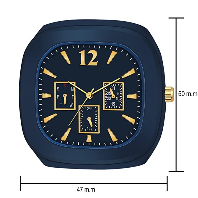 Image of SELLORIA Square Shape Analog Silicon Strap Stylish Designer Watch Kids Watch for Boys