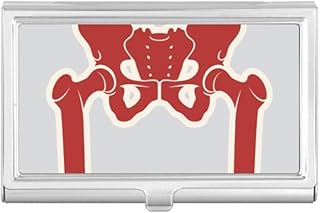Hip Joint Human Illustration Bones Business Card Holder Case Pocket Box Wallet