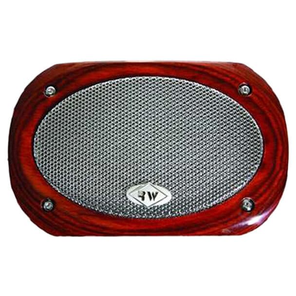 Technical Precision Replacement for Peterbilt 378 SFA Year 2000 Wood Speaker Frame with Stainless Grille
