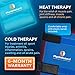 Universal Large Flexible Gel Ice Pack & Wrap - Cold Therapy for Your HIPS, Shoulders, Elbow, Back, Knees – Instant Pain Relief for Injuries, Recovery, Swelling, Aches, Arthritis, Bruises & Sprains