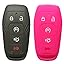 Taille Boîtier De Clé De Voiture Pliable, 5 Boutons, Pour Ford Mustang Edge Explorer Fusion