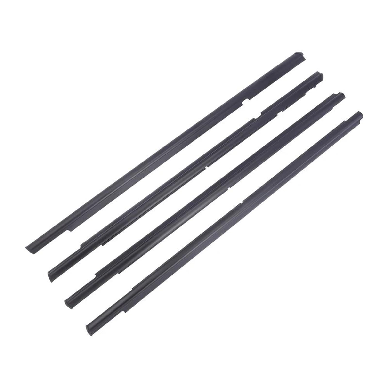 Striscia Tenuta Portiera Kit Guarnizioni Cinture Sicurezza Porta 4 Pezzi Per Mitsubishi Per Lancer 2008-2017 5727A005 5727A006 Guarnizioni