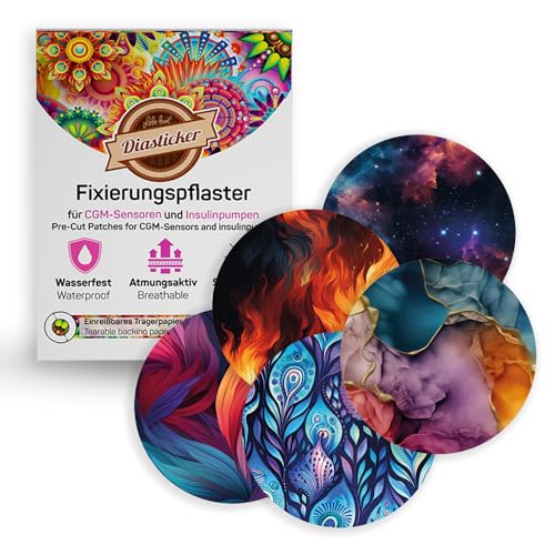 Diasticker® Parche de fijación Overpatch (10 unidades, mezcla de colores) – Freestyle Libre 3, Dexcom G7, catéter, resistente al agua, transpirable, agarre fuerte, parche para sensor, fijación, cinta, Diasticker® Parche de fijación Overpatch (10 unidades, mezcla de colores) – Freestyle Libre 3, Dexcom G7, catéter, resistente al agua, transpirable, agarre fuerte, parche para sensor, fijación, cinta,