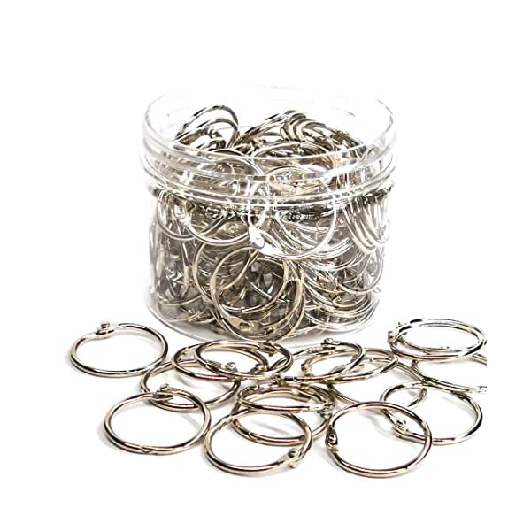 Otylzto-120pcs-Binder-Rings-1-InchMetal-Rings-Book-RingsPaper-Rings-Key-Rings-Binder-Ring-Metal-RingsOffice-Products Otylzto-120pcs-Binder-Rings-1-InchMetal-Rings-Book-RingsPaper-Rings-Key-Rings-Binder-Ring-Metal-RingsOffice-Products