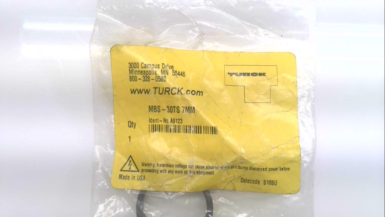 TURCK MBS-30TS 7MM (A9123), 7MM, M30X1 Barrel Compatibility, MOUNTING Accessories