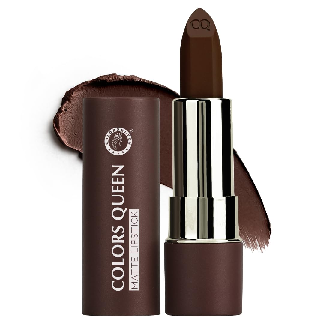 COLORS QUEEN Lipstick 04-Hot Chocolate (Matte)-picture-20