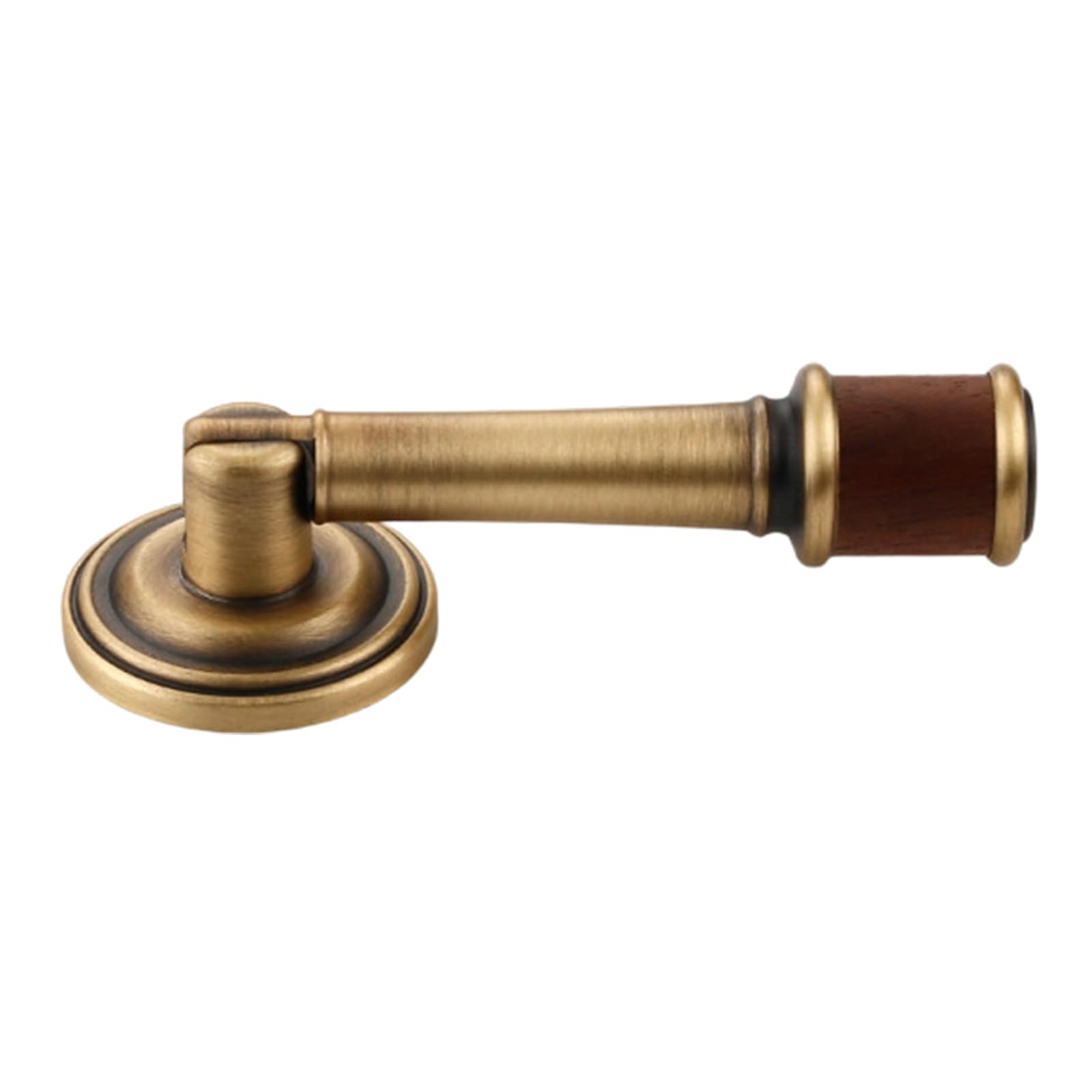Pangboer B Walnuts And Rasses Cabinet Pull Handle For Kitchen Dresser Drawer Kno Cupboard Pull Accessories Walnuts Wood With Rasses Accent Drawer Cupboard Handle