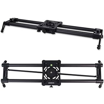 Amazon | KONOVA 新型電動スライダー カーボンスライダー ビデオ