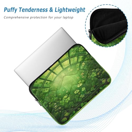 Funda Verde para Laptop 13-14 Pulgadas Resistente e Impermeable miniatura 5