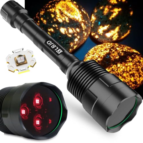 LBJD 365NM UV Black Light Flashlite, High Power Blacklight