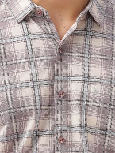 Image of BULLMER Trendy Regular Fit Striped Causal Full Sleeve Shirt for Men.