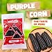 Tradiciones Andinas Purple Corn 15 oz - Maiz Morado Peruano, Dried Peruvian Corn, Purple Corn On The Cob, Kernels of Peru, Peruvian Products, Maiz Morado Entero Para Chicha Morada