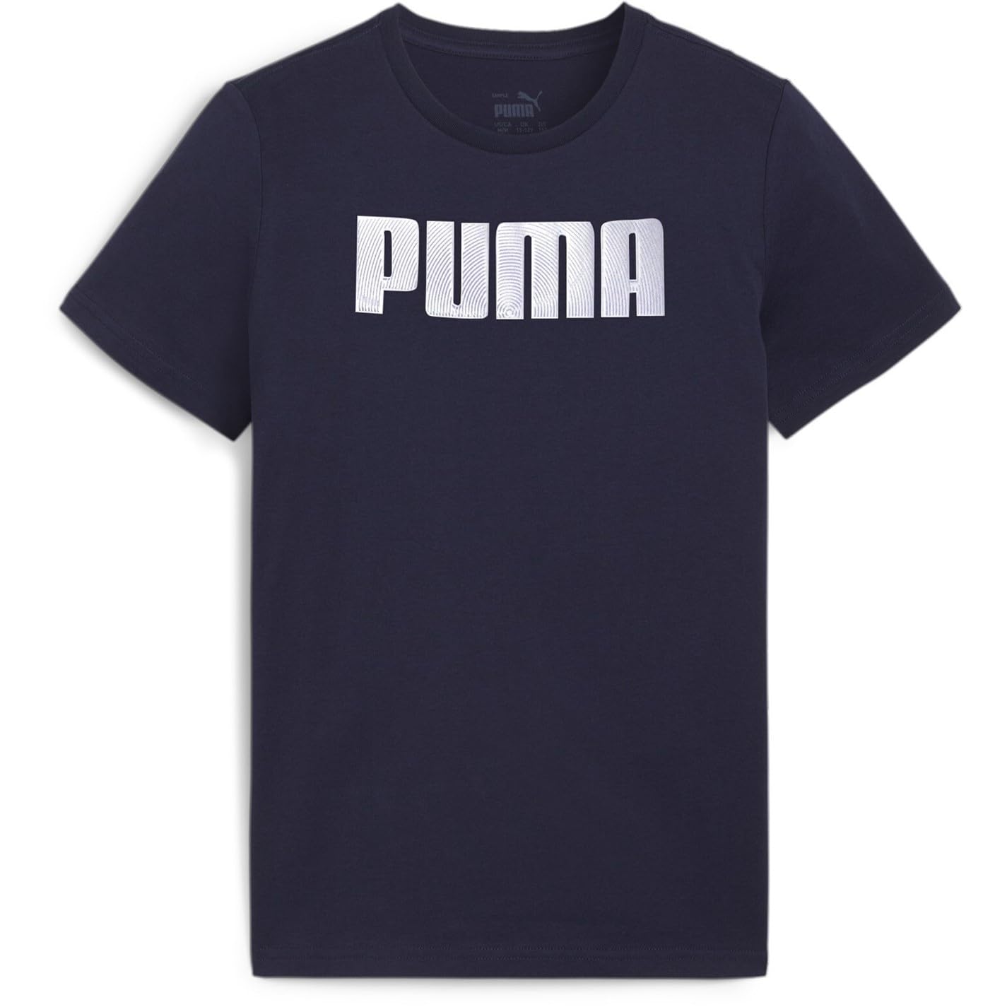 PUMA Kids Mass Merchants T-Shirt B Unisex Navy 11/12