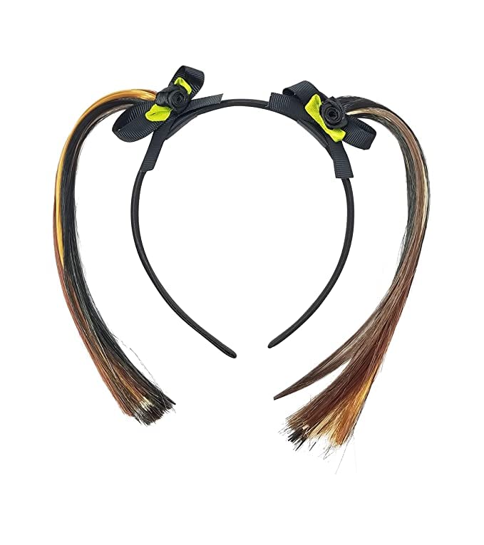 Vanya Enterprises Head Bands Fashion Birthday Party Choti Hairband Pony Style Brunette & Blonde Colors, Medium, for Girls/Kids (B09VFWZ8SK) Amazon Price History, Amazon Price Tracker