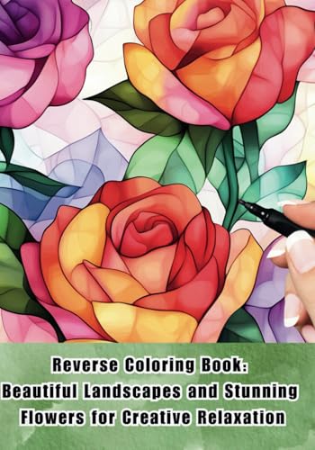 Amazon.com: Reverse Coloring Book: Beautiful Landscapes and Stunning ...
