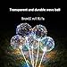 Produktbild DAXIAO Ballon Party, Freien geführte Wiederverwendbare Luminous Ballon Transparent Runde Blase Dekoration Hochzeit Party Supplies 2019 2020