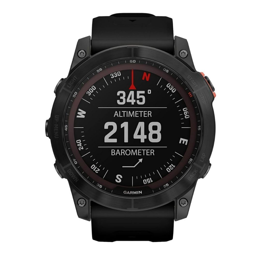 Garmin Unisex adulto Reloj deportivo inteligente, Negro, 0