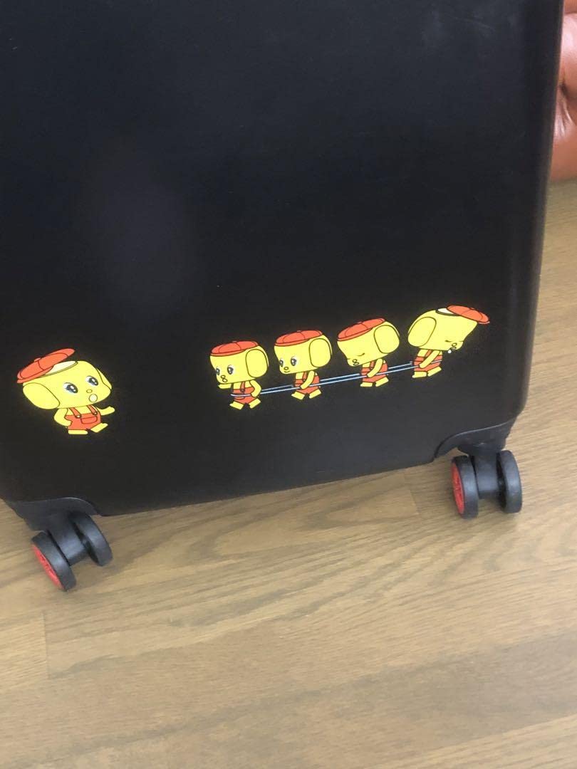 フエキくんブラックキャリーケース♦️S、M各1つずつの2個セット