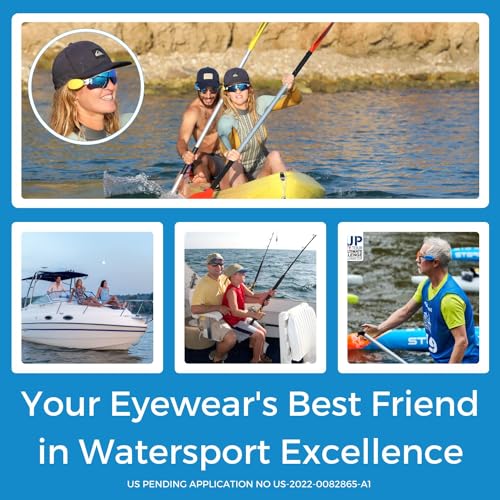 Image of GFLOAT Floating Eyewear Retainer - Sunglasses & Prescription Glasses Float, No Strap, Water Sports