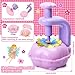 Imagen de Sumsoltic Juguetes Niñas Máquina de Estampado Kit Manualidades Niñas Juegos de Manualidades Florales DIY Ideal para Regalar a Niños de 4 5 6 7 8 9 10 Años