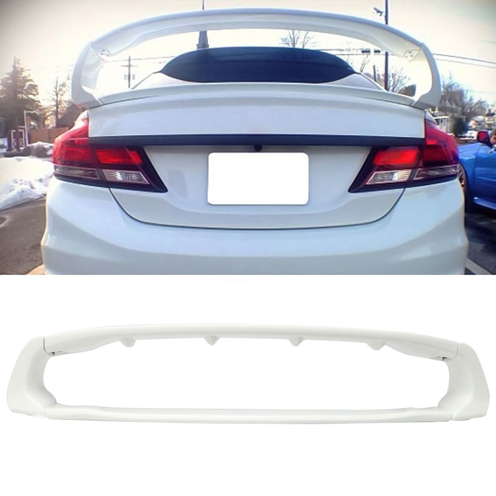 Amazon.com: Pre-Painted Trunk Spoiler Compatible with 2012-2015