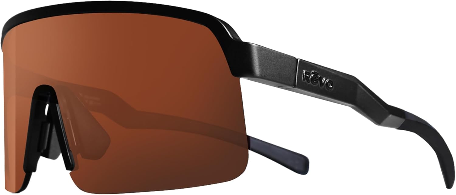 Revo Sunglasses Omega: Polarized Cylindrical Shield/Sunglasses