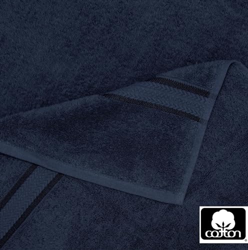 Cotton Craft Ultraweiche Badetücher, sehr groß, 76,2 x 137,2 cm, saugfähig, für den Alltag, Luxushotel, Spa, Fitnessstudio, Dusche, Strand… – Ansicht 6