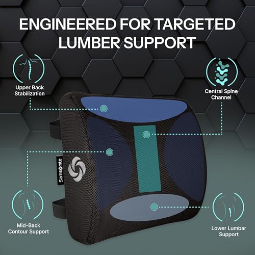 Image of Samsonite SA5243 Lumbar Support Cushion