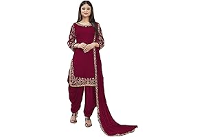 Prija Collection Maroon Suits For Women Indian