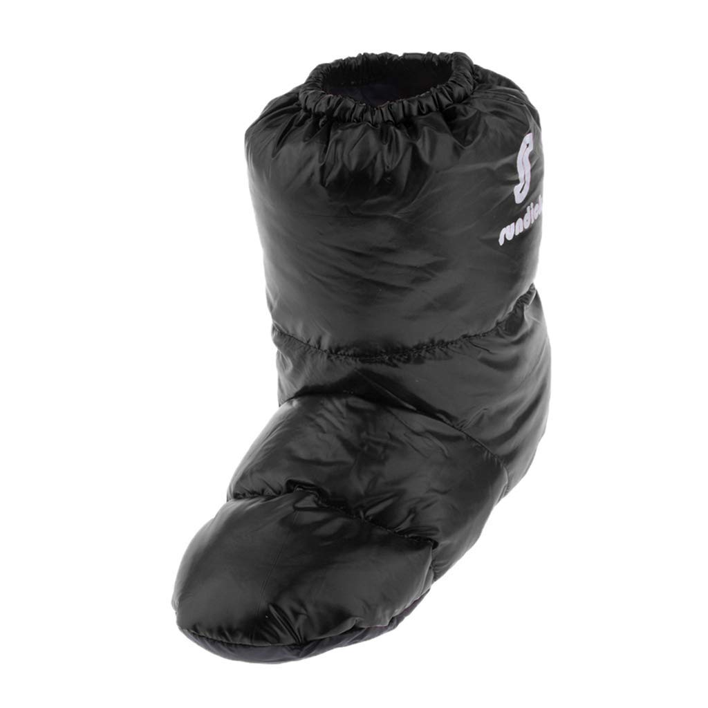 2 Paar Unisex Hausschuhe Warme Winter Wasserdicht Hüttenschuhe für Picknick, Campingzelt, Garten, Strand usw