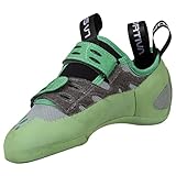LA SPORTIVA W Geckogym Vegan Grün - Atmungsaktiver Veganer Damen Kletterschuh, Größe EU 40.5 - Farbe Grey - Sage