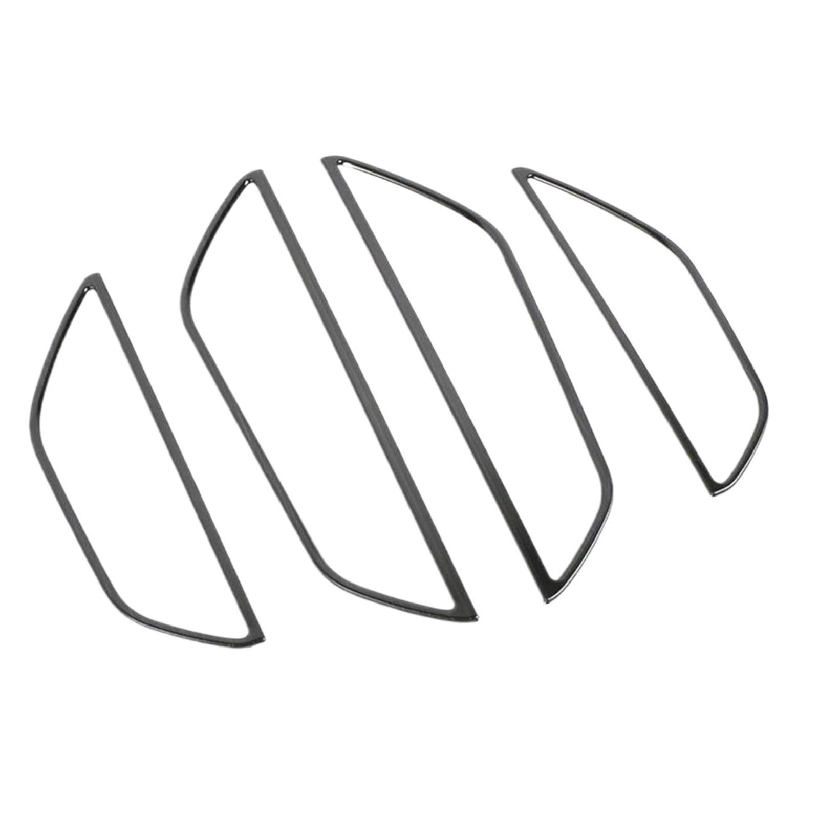 Car Door Audio Speaker Decorative Frame Stickers Interior Accessories Trim Strips for Q3 2019-2022 WEFOLCC