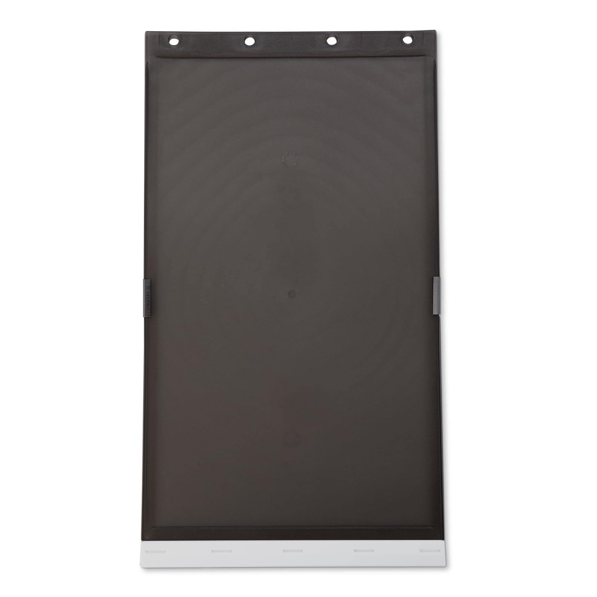 Amazon Basics Dog Cat Door Replacement Flap, Large, 16.9’’ x 9.6’’ x 0.83’’, White and Grey