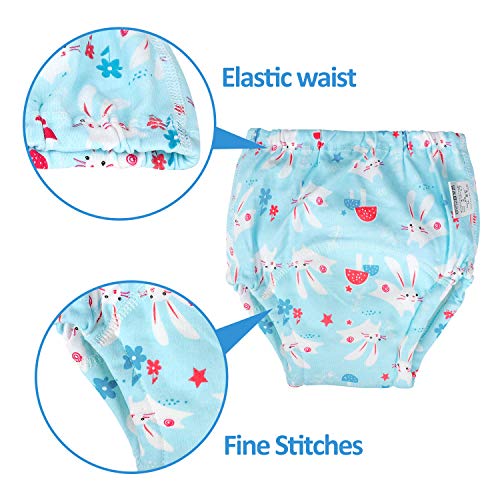 Image of CottonTraining Pants 4 Pack Padded Toddler Potty Training Underwear for Boys and Girls-12M-5T