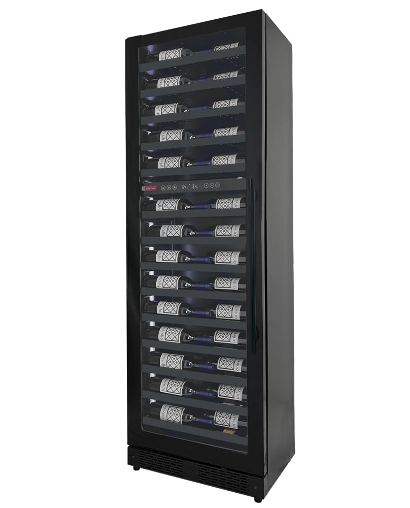 Allavino VSW6771D-2BL Wine Refrigerator, 2 Zone, Left Hinge