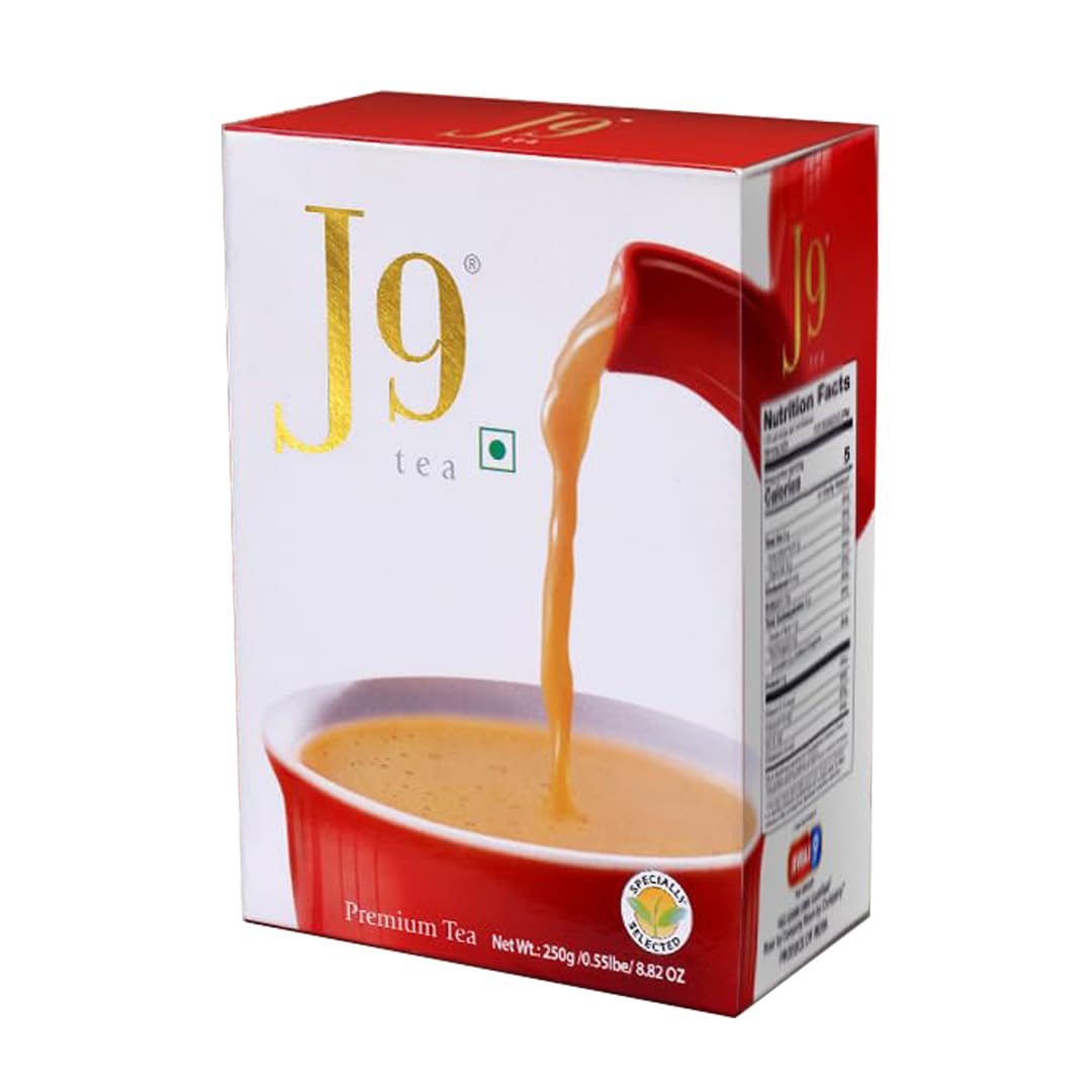 Premium J9 Assam Tea, Strong Loose Black Tea Leaf, 250 Gm Tea Box, Pack Of 1