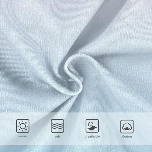 Joisal Toddler Underwear Floral 2t Cotton Little Girl Panties Aesthetic Kids Undies Briefs Magnolia Sky Blue Gradient3